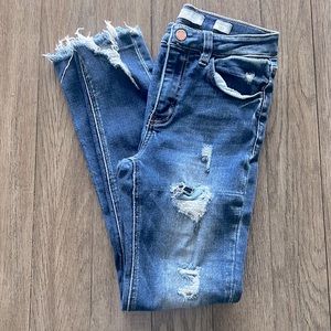 High-Rise Slim Fit Skinny Kancan Jeans